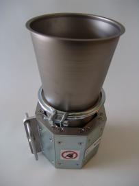 Magnetabscheider mit Trichter 150mm